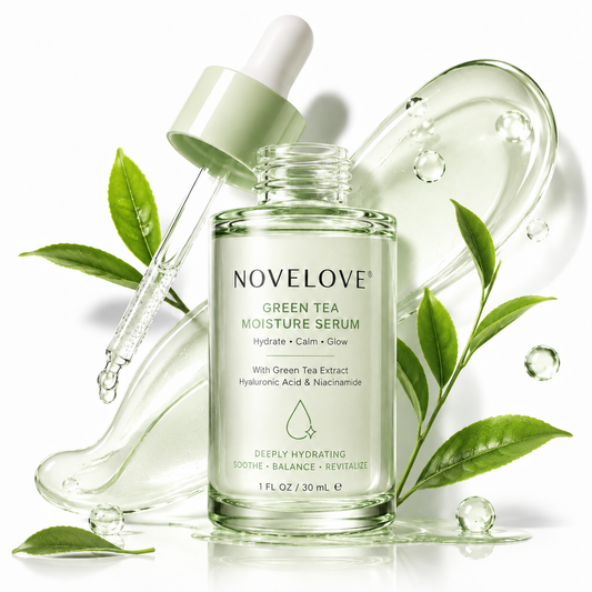NOVELOVE® Sérum de nuit hydratant au thé vert