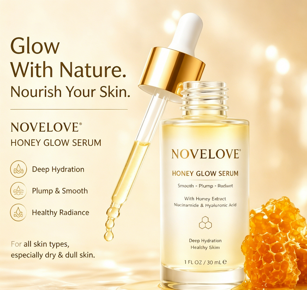 NOVELOVE® Sérum Honey Glow