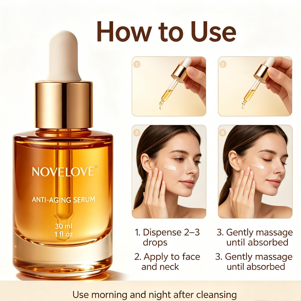 NOVELOVE® Sérum anti-âge
