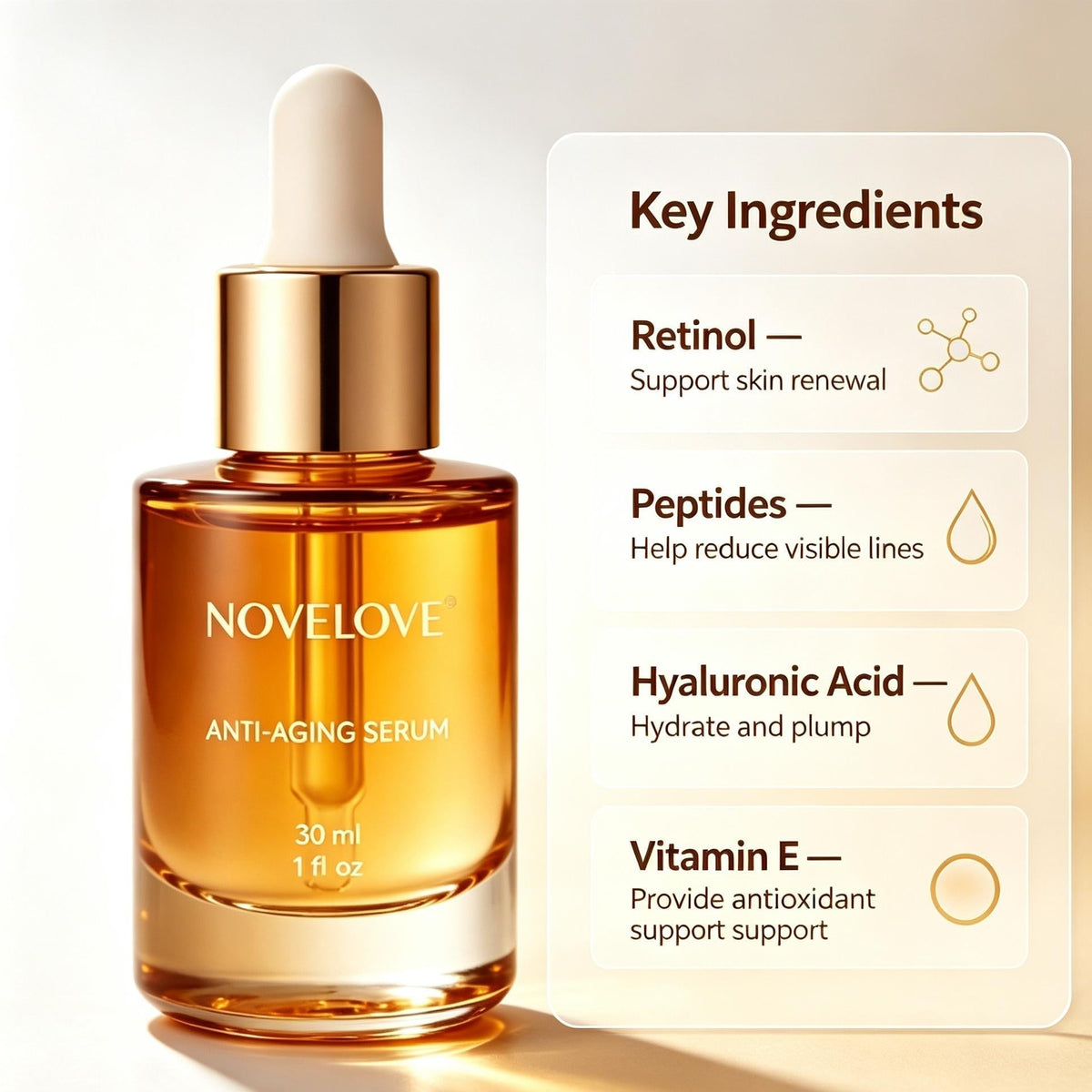 NOVELOVE® Sérum anti-âge