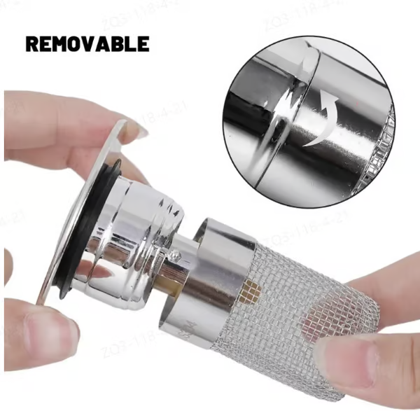 🏆Last Day Promotion 49% OFF🏆Pop Up Sink Drain Strainer----🛀Removes odors and prevents blockages