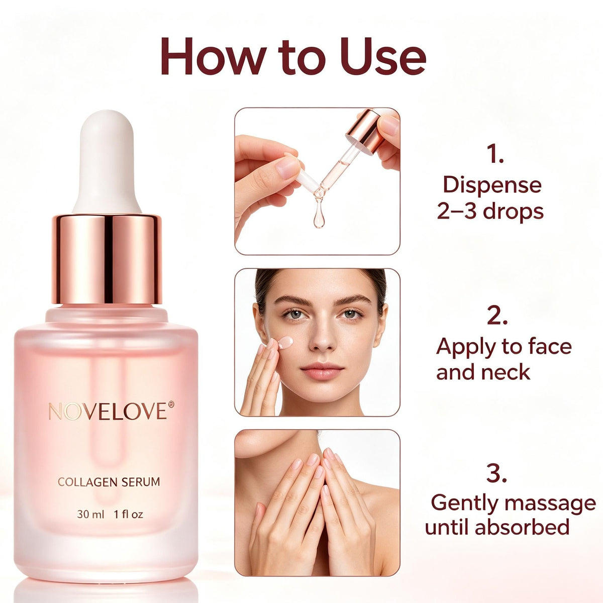 NOVELOVE® Sérum au collagène