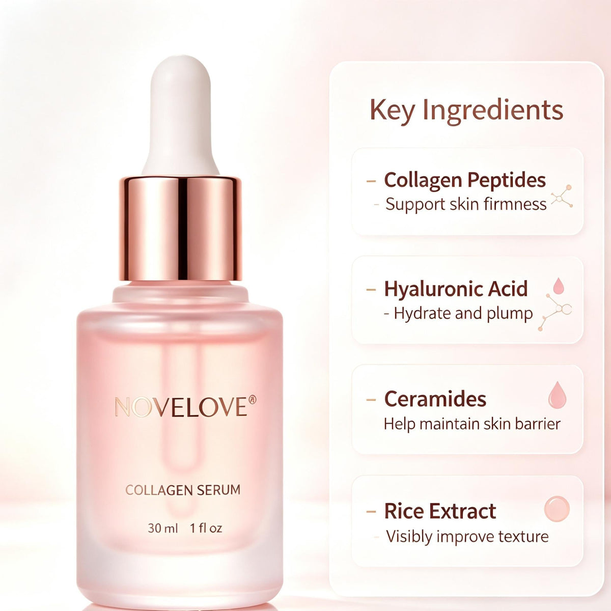 NOVELOVE® Sérum au collagène