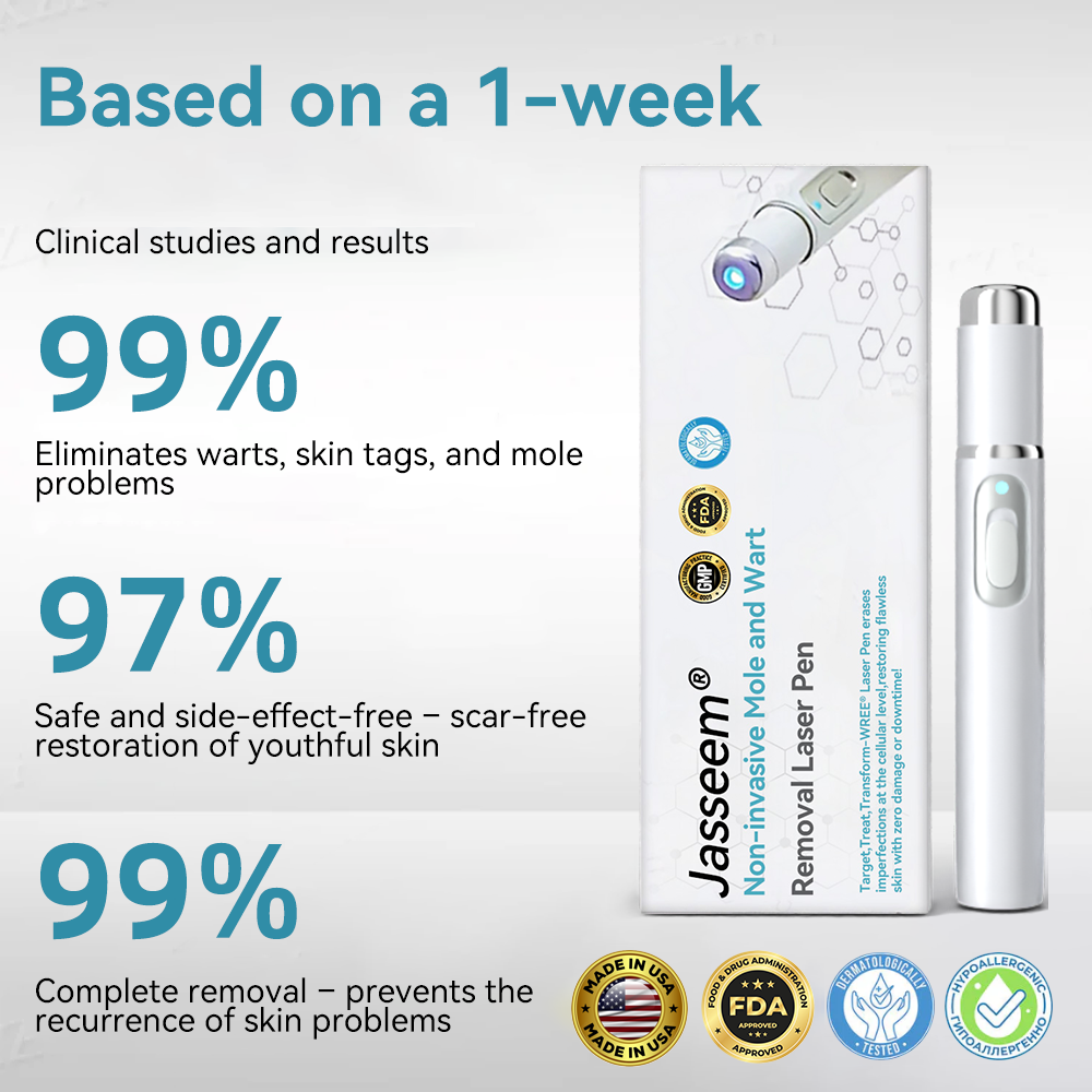 𝐉𝐚𝐬𝐬𝐞𝐞𝐦® Medical-Grade Laser Pen 🎉 (Powered by CO₂ laser technology – effectively removes moles, warts, skin tags, pigmentation spots, and other skin imperfections)