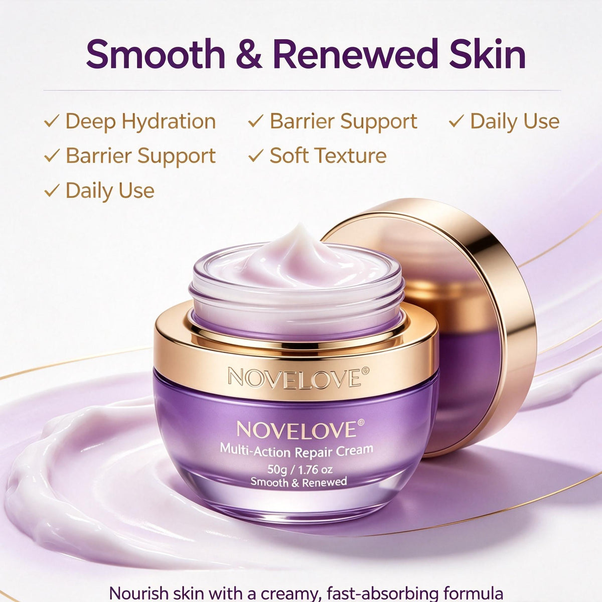 NOVELOVE® Crème réparatrice multi-actions