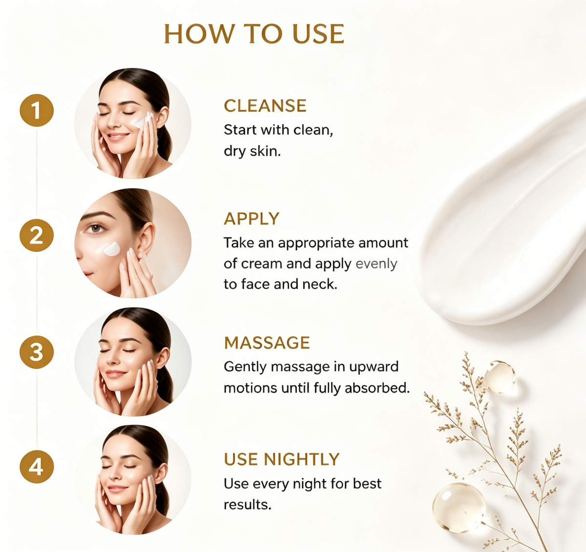 NOVELOVE® Crème hydratante réparatrice avancée