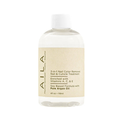 3-in-1 Nail Colour Remover with Pure Argan Oil