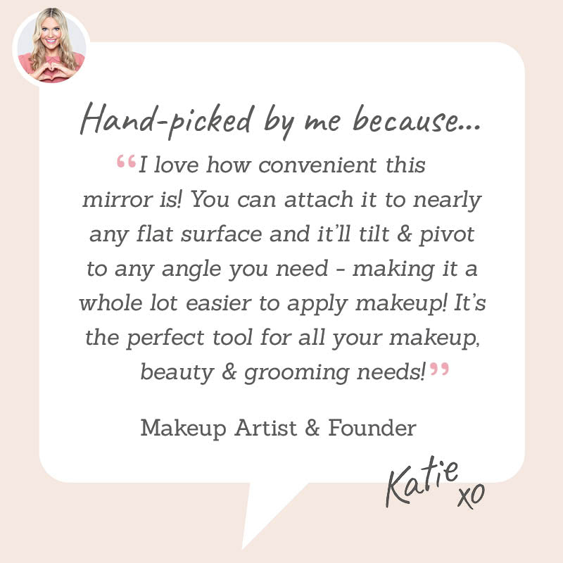 Detachable Magnifying Make Up Mirror