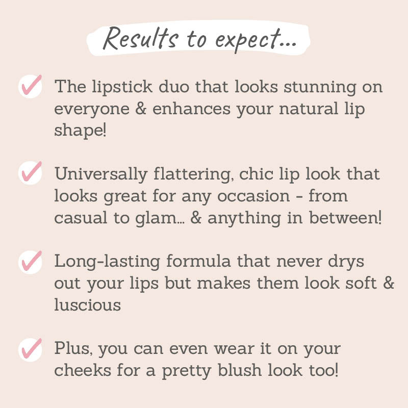Everyday Lipstick and Lip Liner Duo