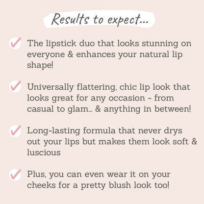 Everyday Lipstick and Lip Liner Duo