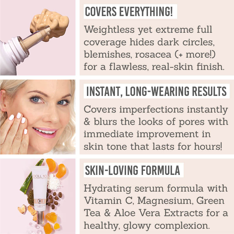 T.C.E Super Coverage Serum Makeup
