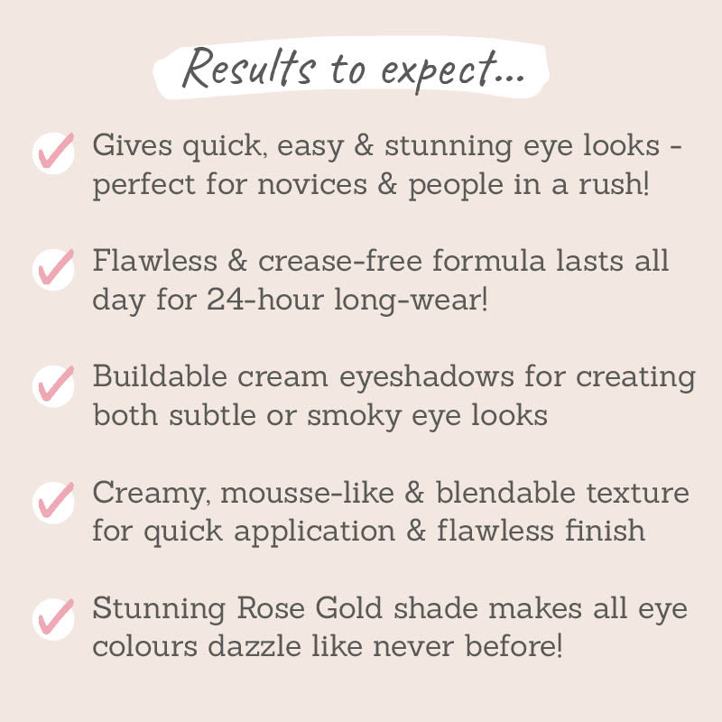 Eye Jewels 24HR Cream Eyeshadow in Rose Gold