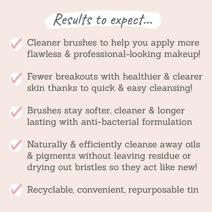 Vegan Makeup Brush Soap