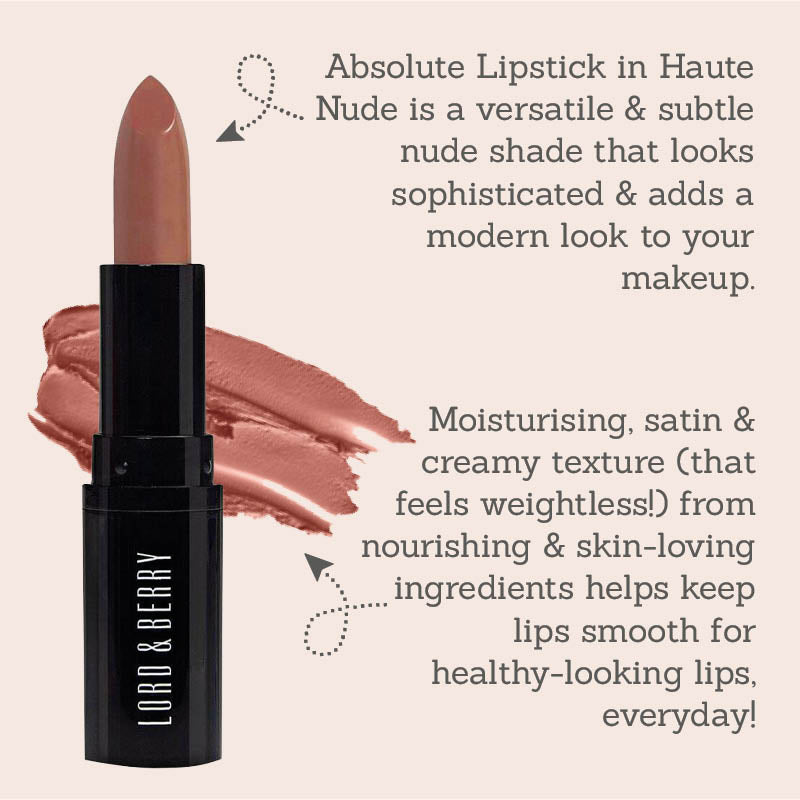 Absolute Lipstick in Haute Nude