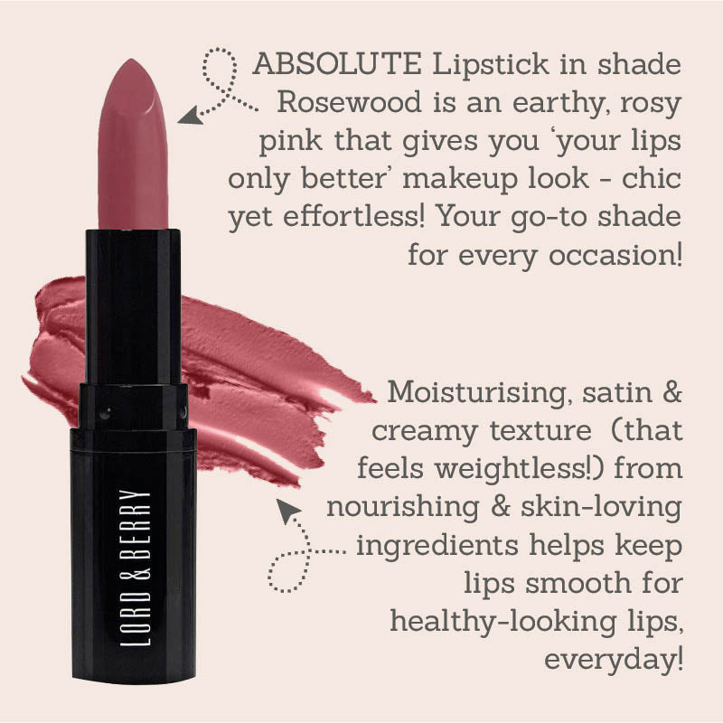 Absolute Lipstick in Rosewood