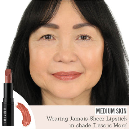 Jamais! Sheer Lipstick in 'Less is More'