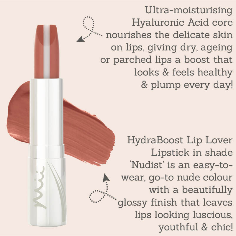 Hydraboost Lip Lover Lipstick in 'Nudist'