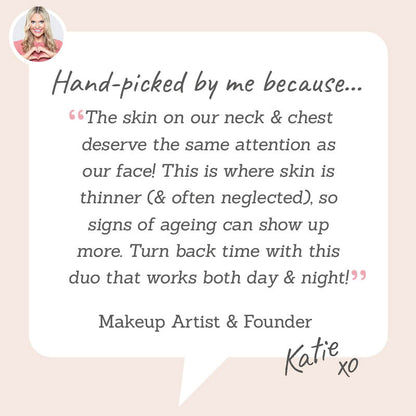 Ageless Throat & Decolletage Day & Night Creme Duo