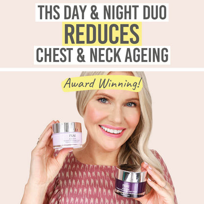 Ageless Throat & Decolletage Day & Night Creme Duo