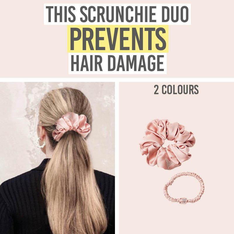 The Ultimate Duo Silk Scrunchies