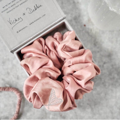 The Ultimate Duo Silk Scrunchies