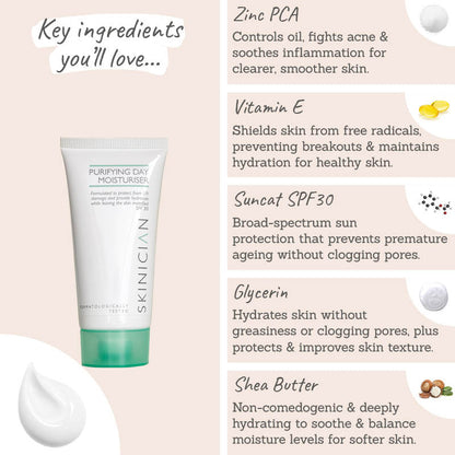 Purifying Day Moisturiser SPF 30