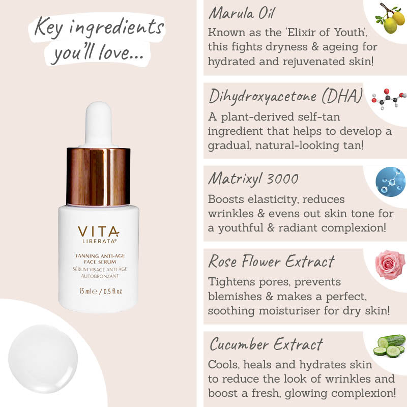 Self Tanning Anti Age Serum