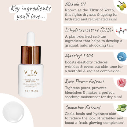 Self Tanning Anti Age Serum